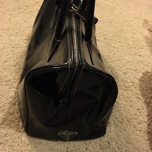 Prada vintage patent leather handbag